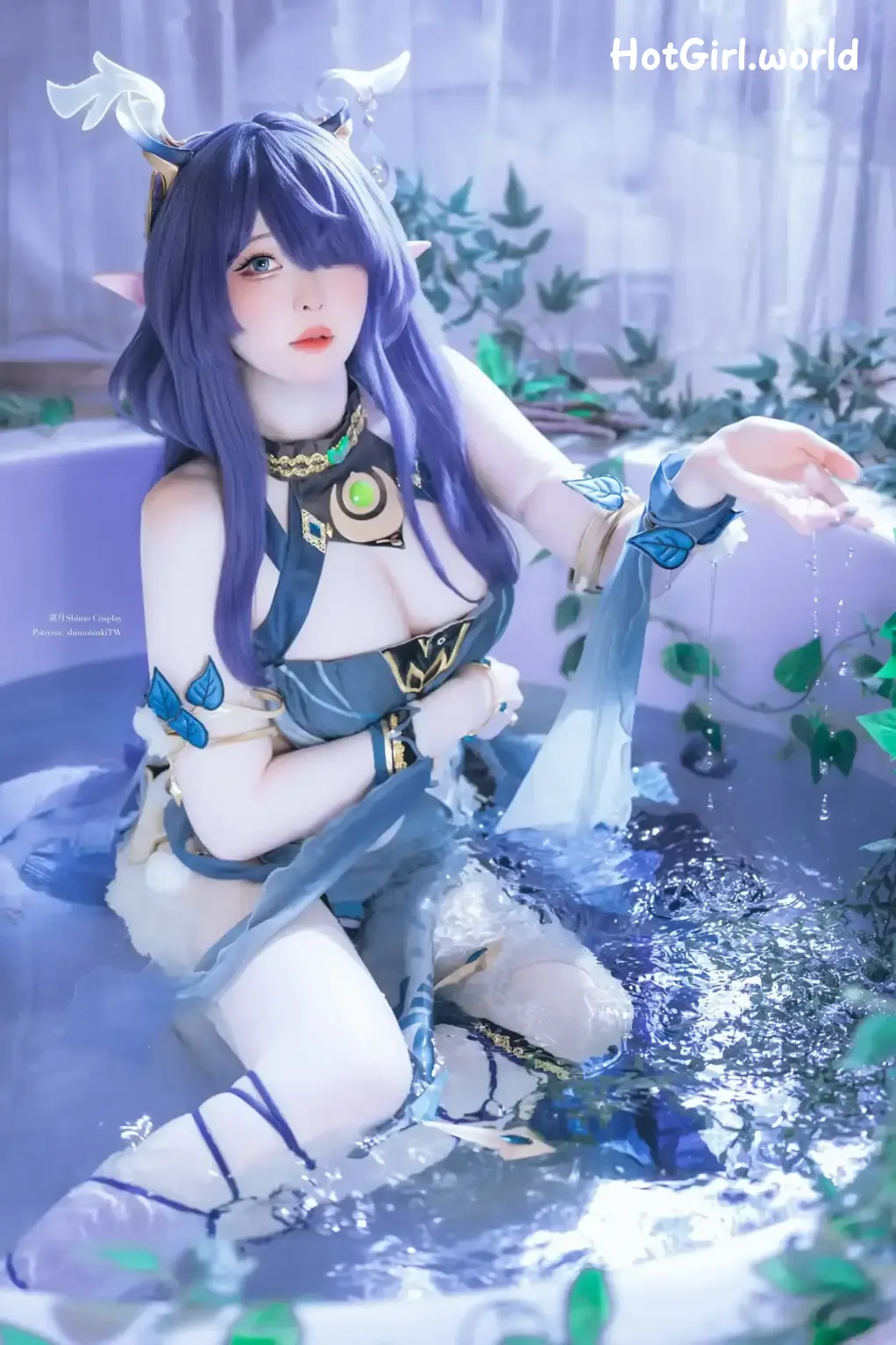 Coser-霜月-shimo-原神-菈乌玛Lauma 第3张图