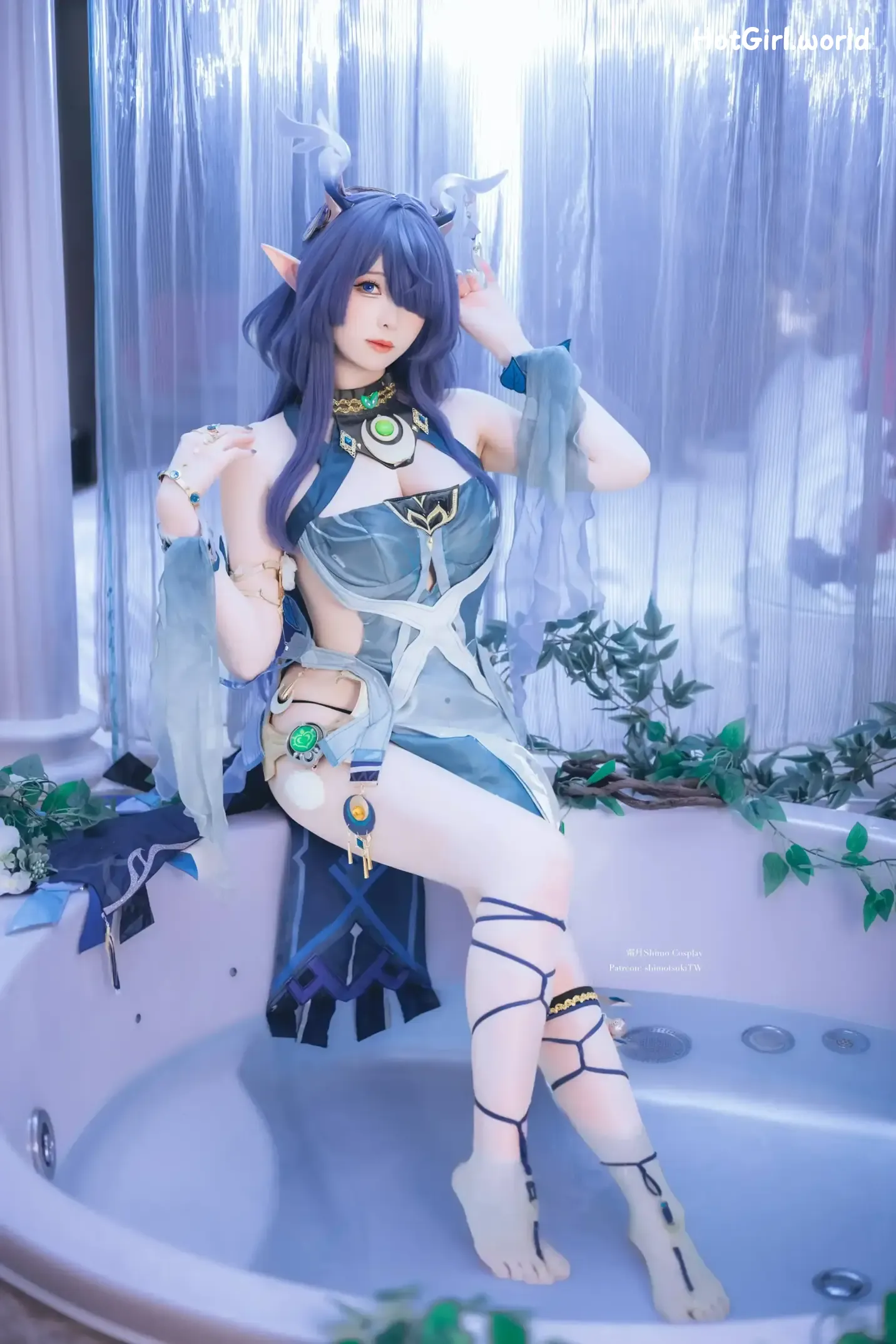 Coser-霜月-shimo-原神-菈乌玛Lauma 第13张图