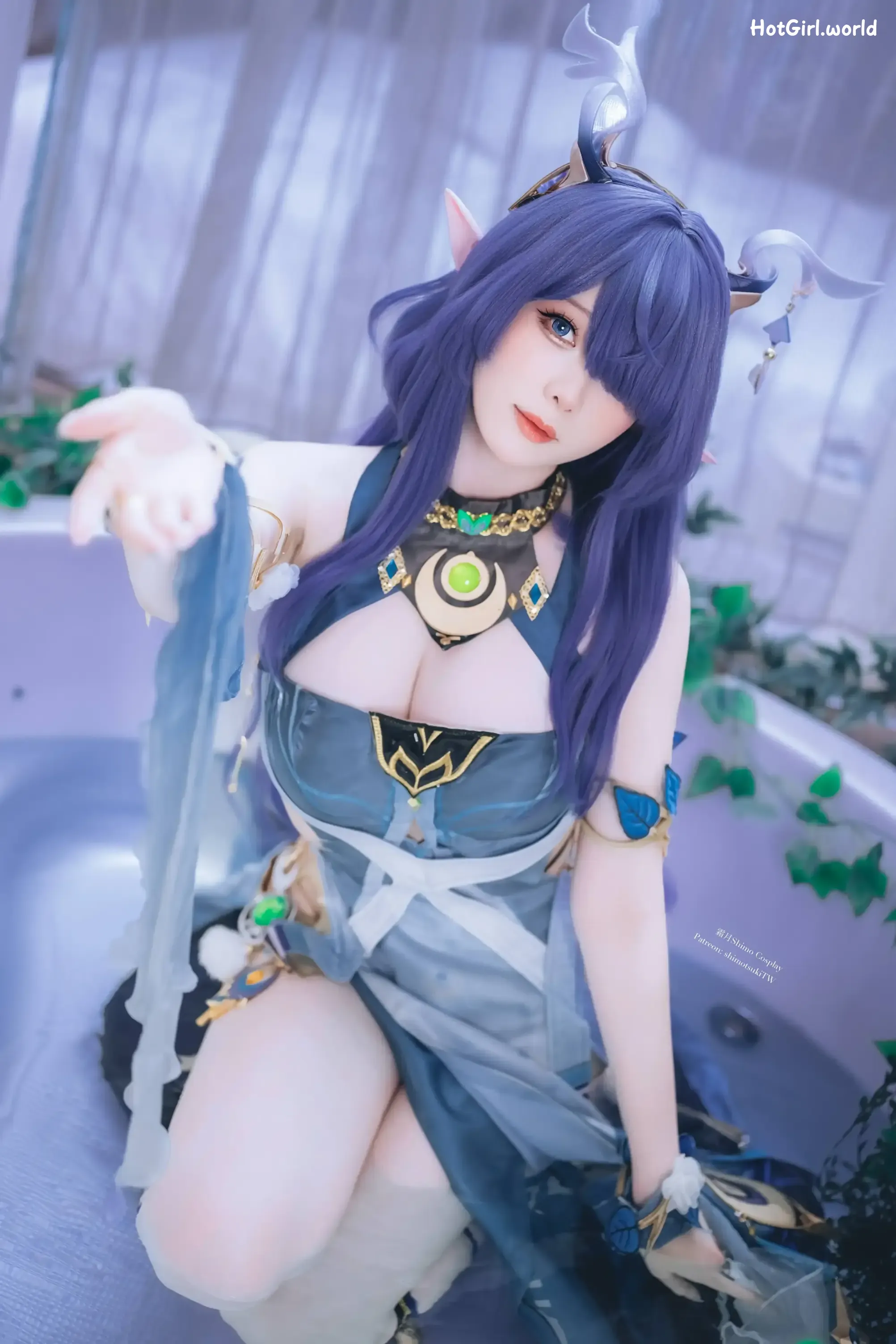 Coser-霜月-shimo-原神-菈乌玛Lauma 第20张图
