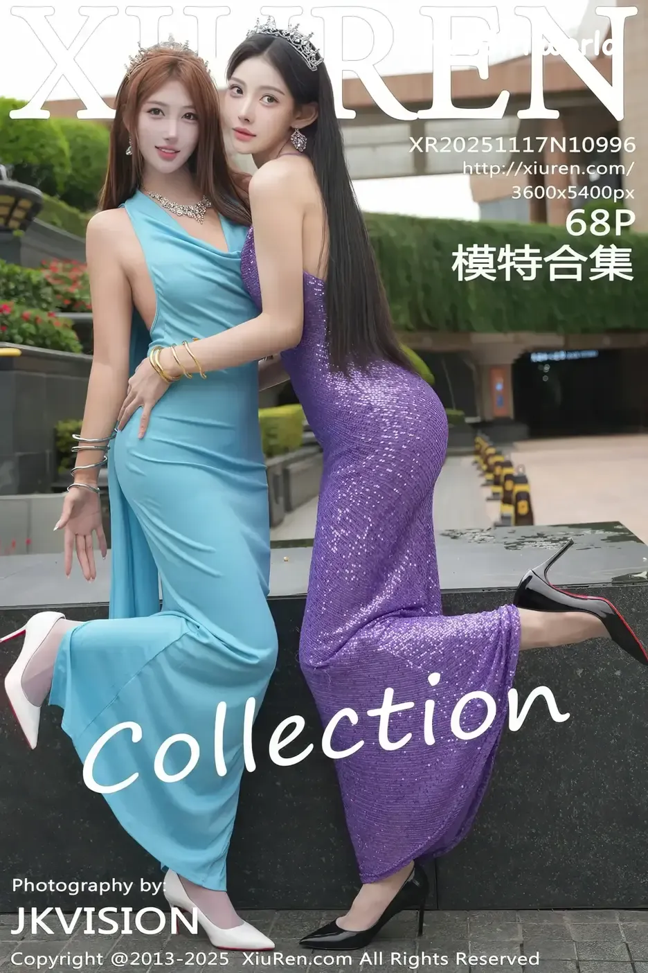 XiuRen-秀人网-No.10996-梨霜儿-Li Shuang Er-&-金允希-Yuki-Jin Yun Xi 第1张图