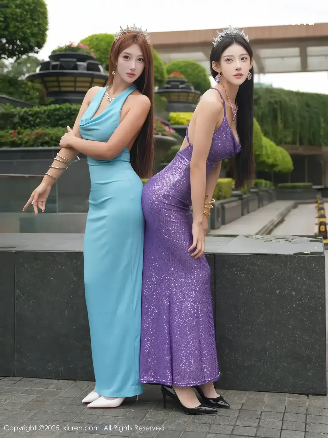 XiuRen-秀人网-No.10996-梨霜儿-Li Shuang Er-&-金允希-Yuki-Jin Yun Xi 第6张图