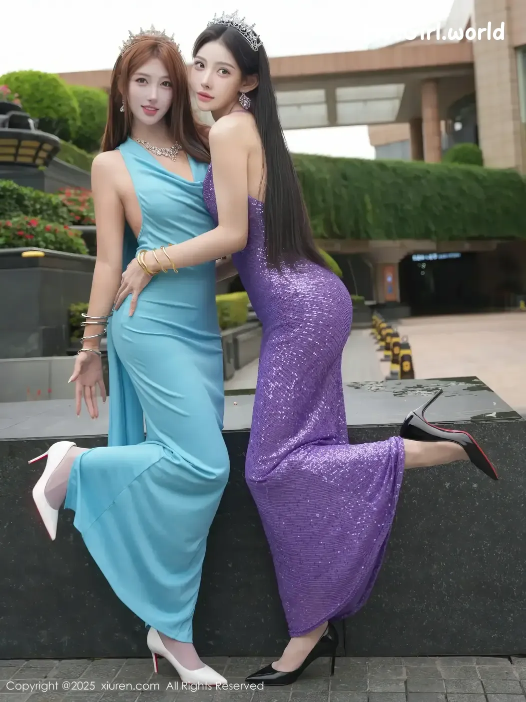 XiuRen-秀人网-No.10996-梨霜儿-Li Shuang Er-&-金允希-Yuki-Jin Yun Xi 第8张图
