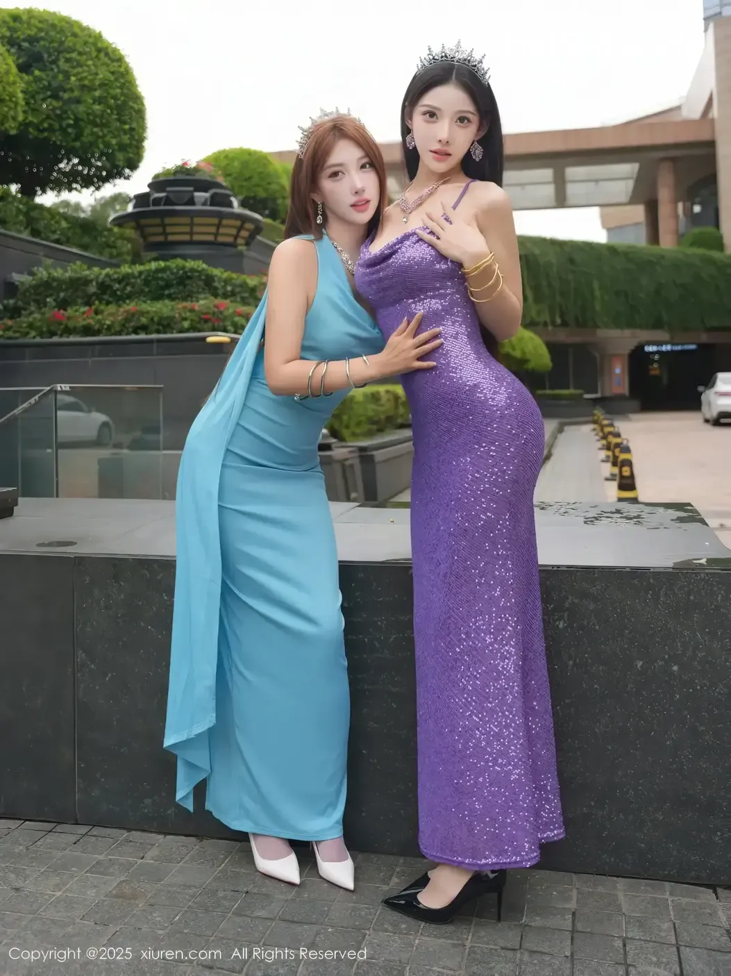 XiuRen-秀人网-No.10996-梨霜儿-Li Shuang Er-&-金允希-Yuki-Jin Yun Xi 第9张图