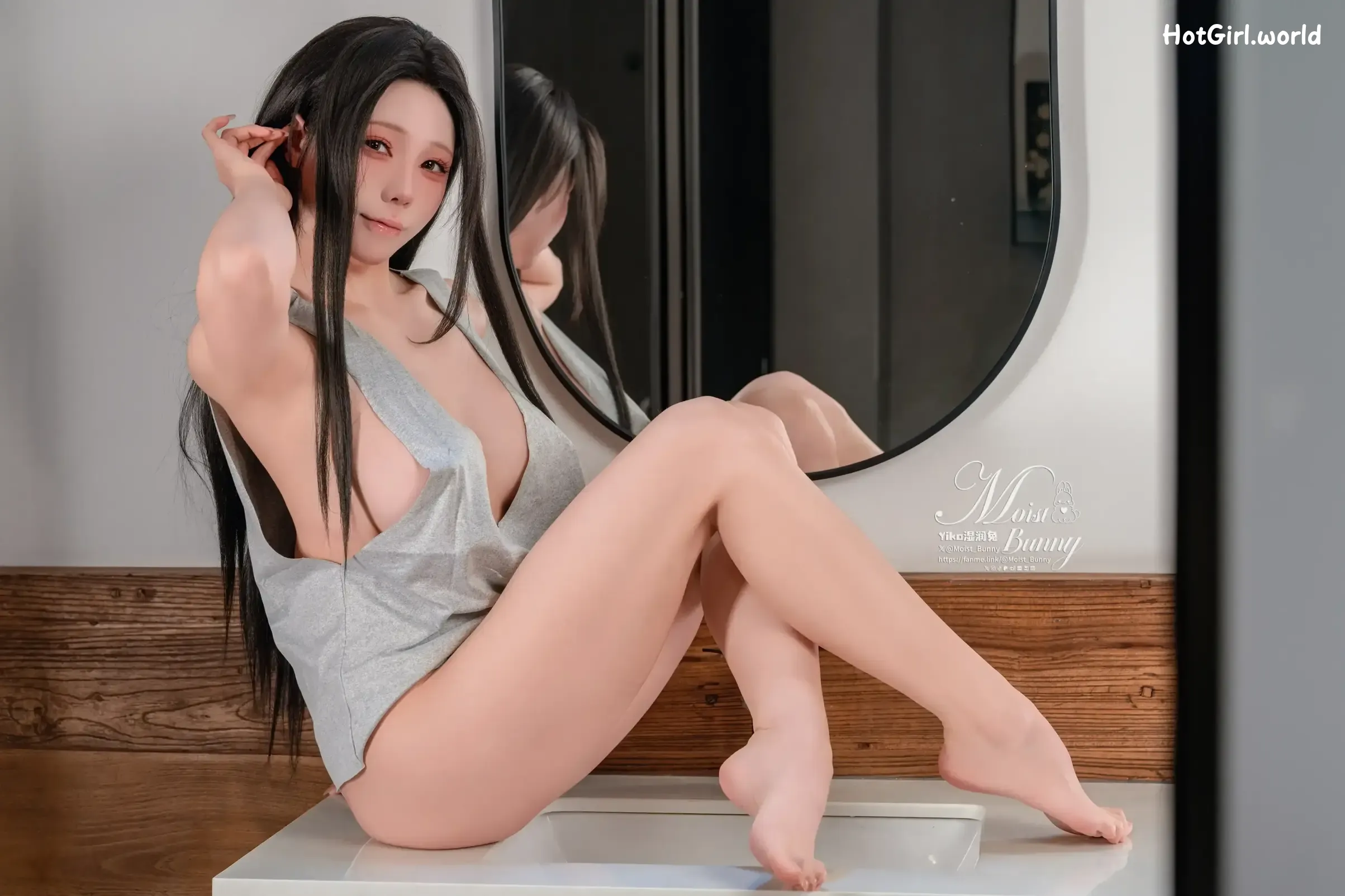 Coser-黏黏团子兔-12月作品-小酌怡情 第49张图